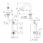 Inax AM-320C 單冷水感應面盆龍頭 (水力發電)
